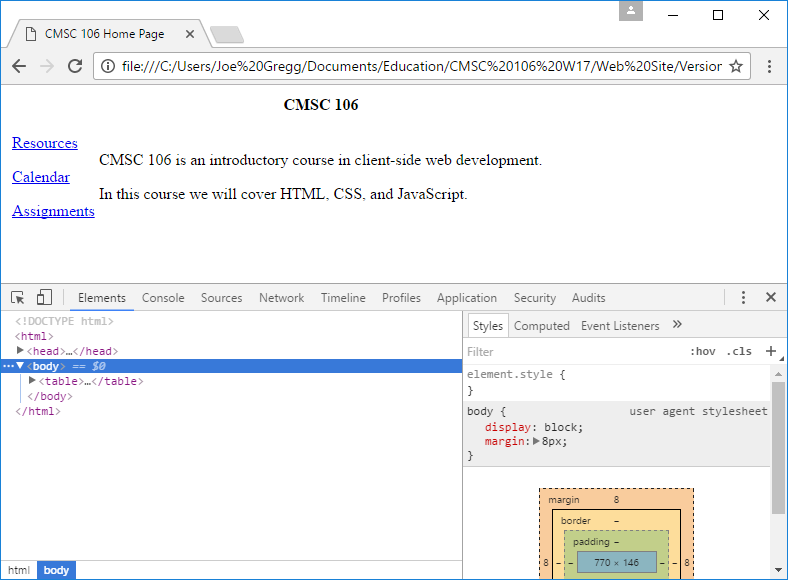 Chrome Screen Shot