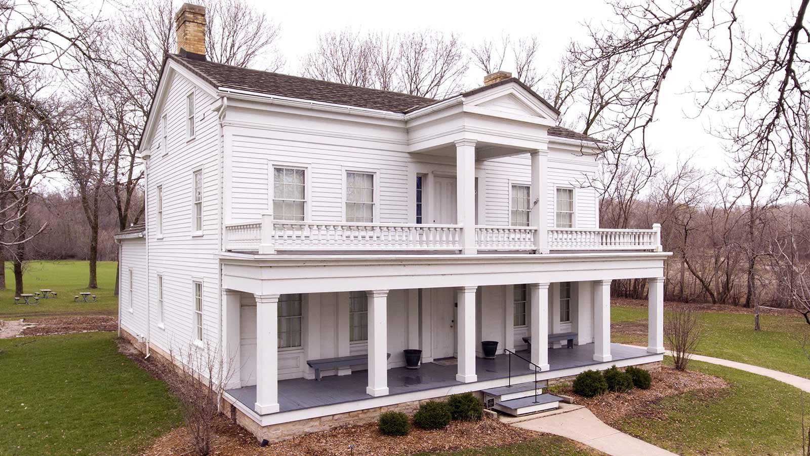 Grignon Mansion in Kaukauna, a historic site used to teach American history