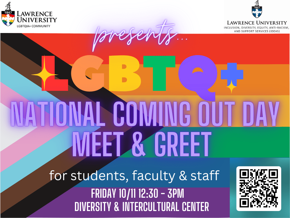 LGBTQIA Meet & Greet National Coming Out Day