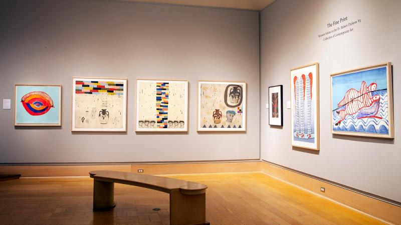 Wriston exhibition on display