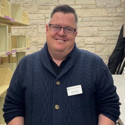 Bud Andrews, Library Night Supervisor